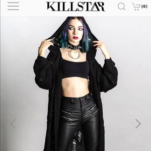 Killstar lecter knit cardigan